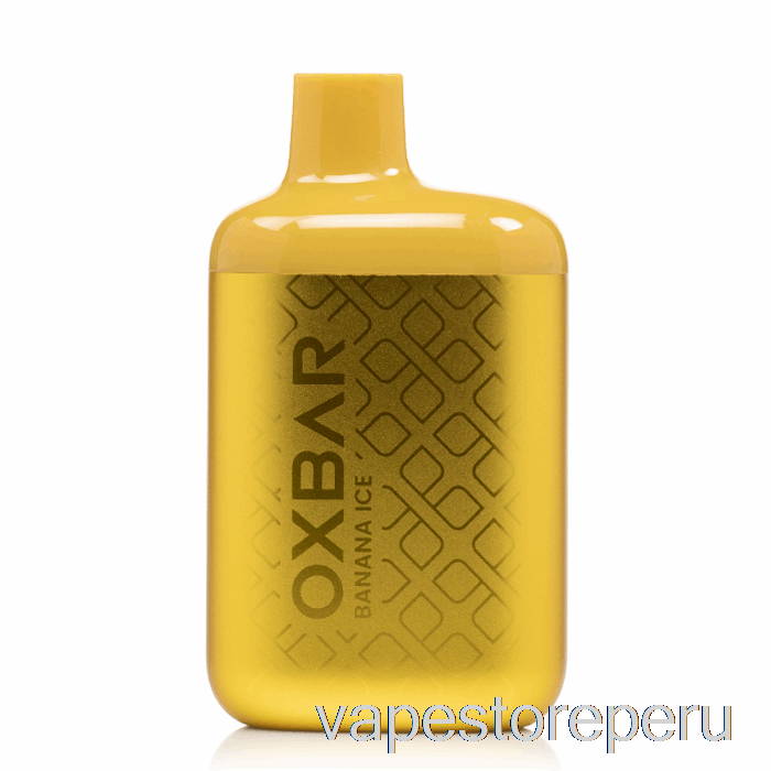 Vape Desechable Oxbar The Fox 7000 Banana Ice Desechable